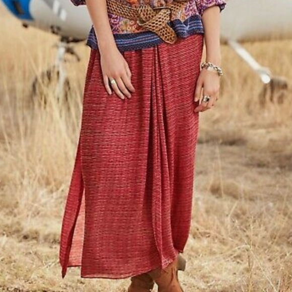 Sundance Skirts Sundance Catalog Desert Drift Maxi Skirt Poshmark
